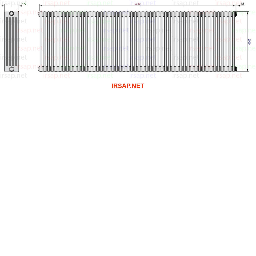 Радиатор IRSAP Tesi 52000/52 T22 CL 01
